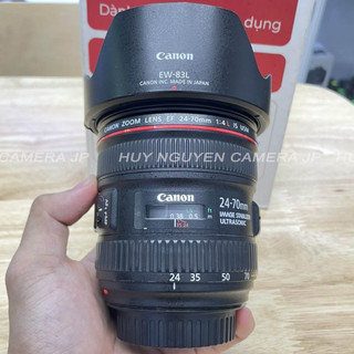 Ống kính canon 24 70 f4 l is usm đẹp 97%-99%