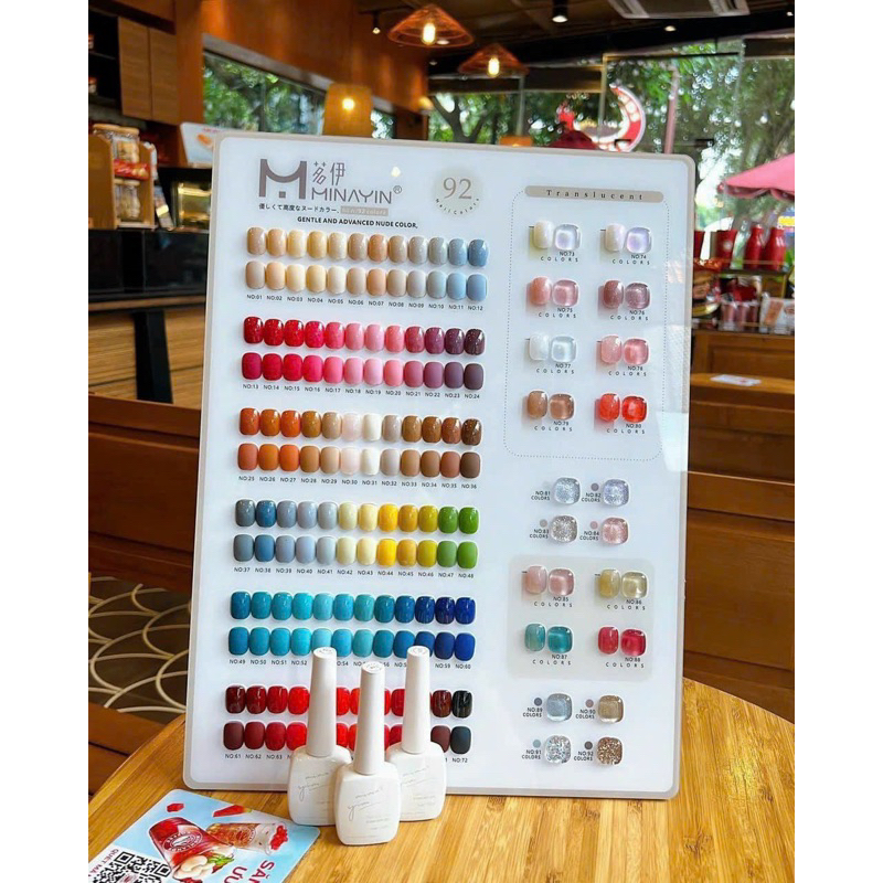 Set sơn Minayin   92 màu