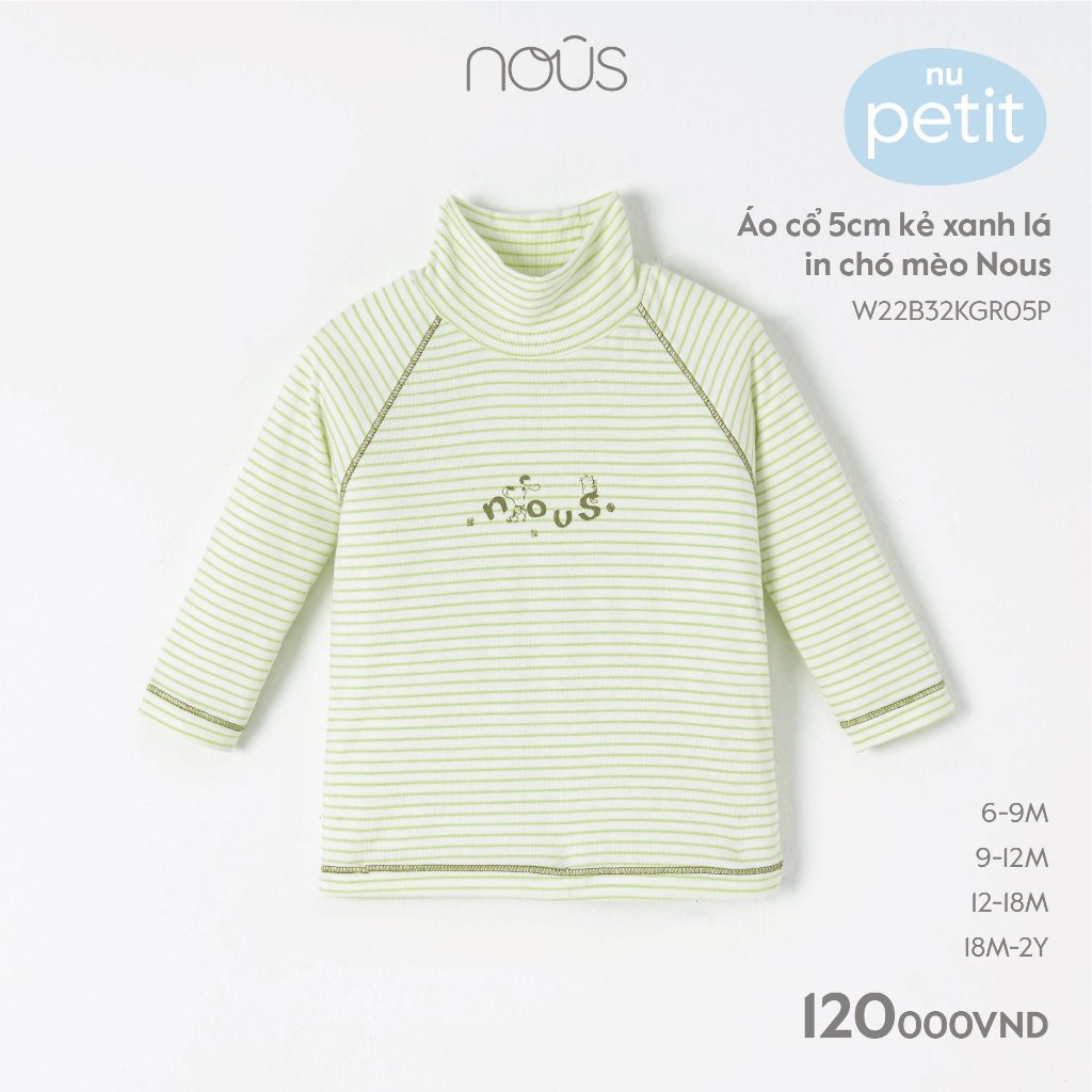 Áo Cổ 5cm Nous