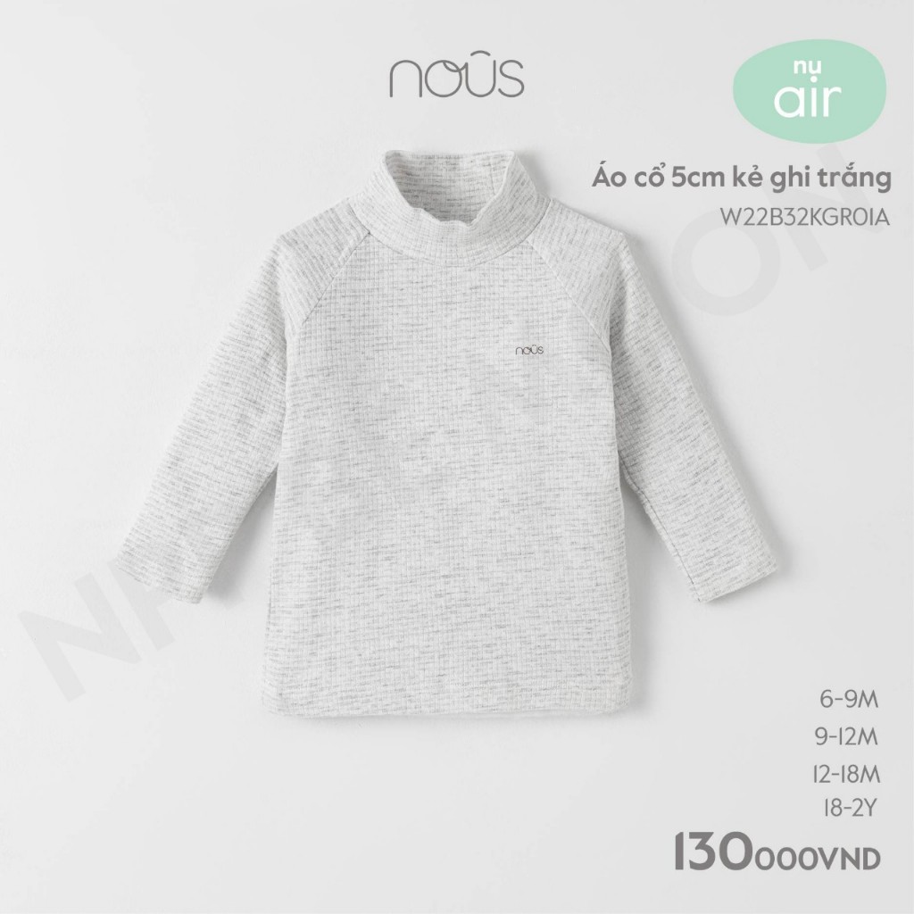 Áo Cổ 5cm Nous