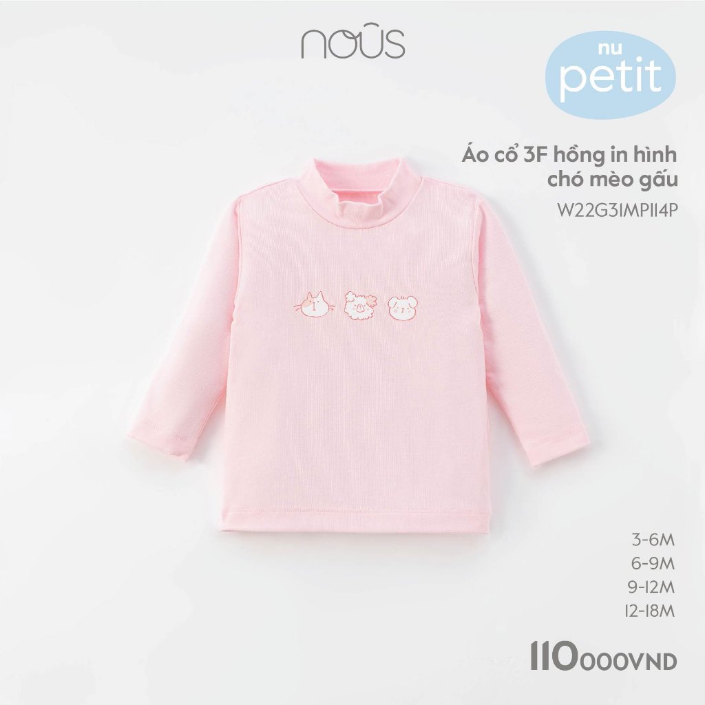Áo cổ 3cm Nous