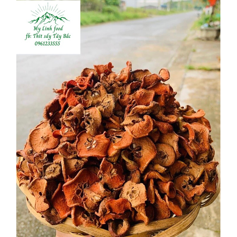 Táo Mèo Khô loại 1 KHông dập thối Phơi nắng vàng đẹp nói không với táo dập thối kem chất lượng