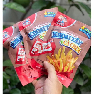 Gói snack Khoai tây cà chua siêu ngon