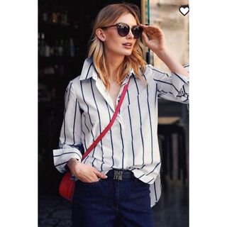 Áo sơ mi voan tay dài Primark.