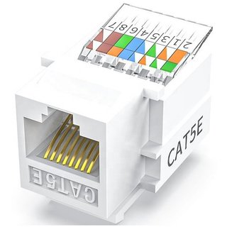 Ổ cắm mạng rj45 cat5e – modular jack cat5e chính hãng flexcom