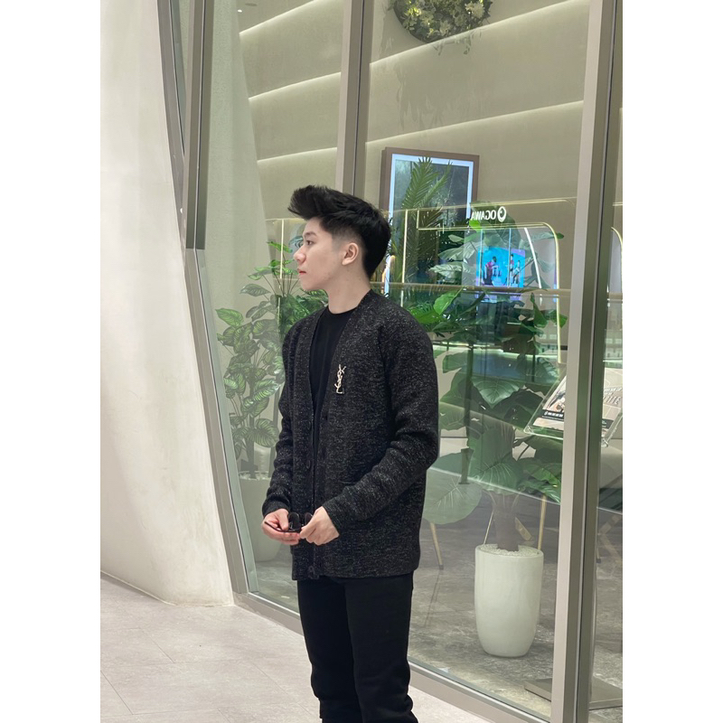 ⚡️-Cardigan YSL knit bling len dệt kim Like Auth hàng sẵn