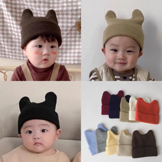  Mũ len cho bé nón len tai gấu Hàn Quốc siêu xinh cho bé Sociu shop M02 
