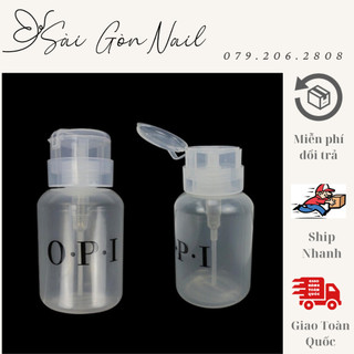Bình đựng axiton , bình nhún opi đựng nước lau gel - bình đựng 200ml