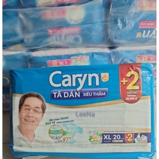 Tã dán Caryn người lớn M20,ML20,XL20 miếng