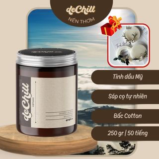 Sáp thơm phòng Dechill tinh dầu, nến thơm phòng khuyếch tán thư giãn Bày Concept