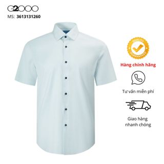 Áo Sơ Mi Nam G2000 (36131312-60/74) Tay Ngắn 2 Màu