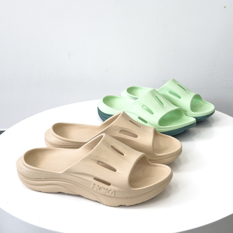 HOM - Dép Quai Ngang Nam Unisex Hoka recovery Chính Hãng