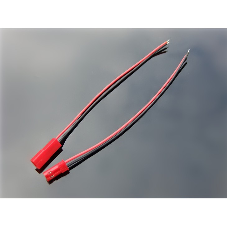 Giắc JST đỏ dẹt jack chuyển đổi căp đực cái cắm dài 20cm, dây nối giắc JST dùng cho xe điều khiển pin, mạch, thu, ESC