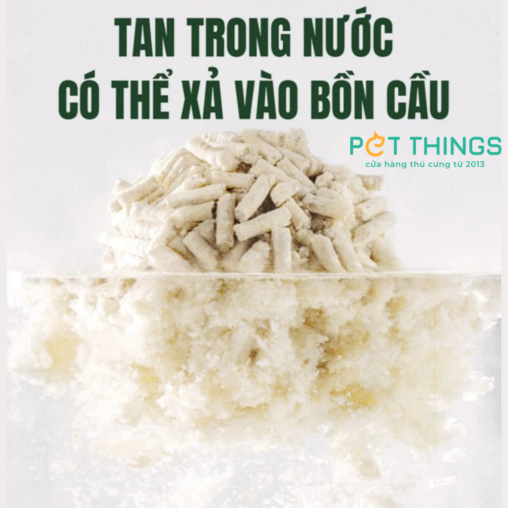 Cát Đậu Nành Cature Tofu Vón Cục Cho Mèo 6L / 2.4kg