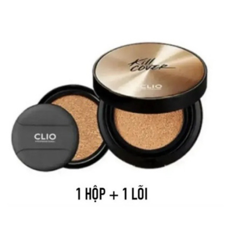 Phấn Nước CLIO Kill Cover Ampoule Cushion  15g kèm lõi
