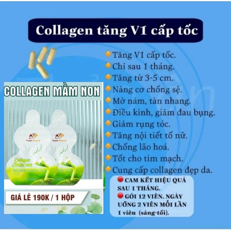 COLLAGEN MẦM NON TĂNG VÒNG 1