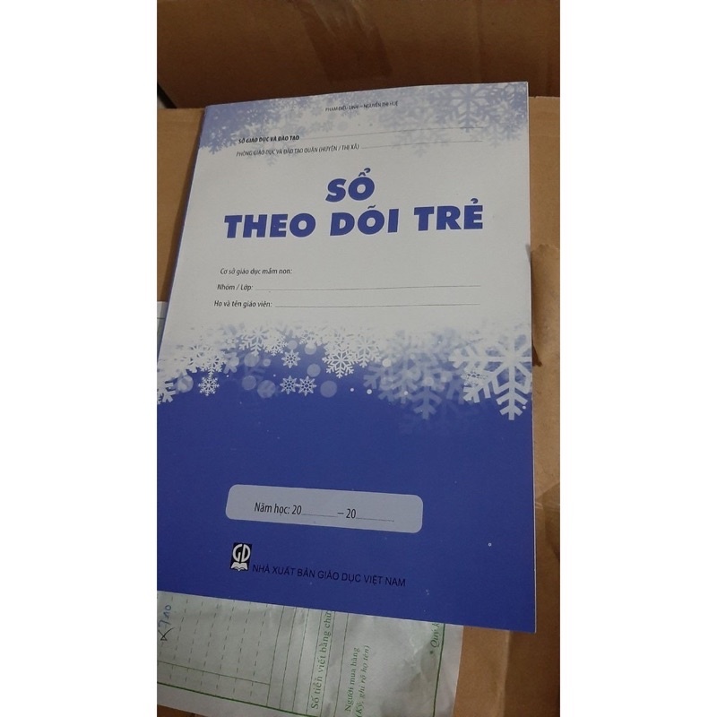 Vở theo dõi trẻ và vở kiểm thực 3 bước