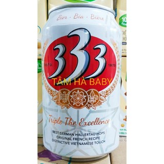 Lẻ bia 333 lon 330ml