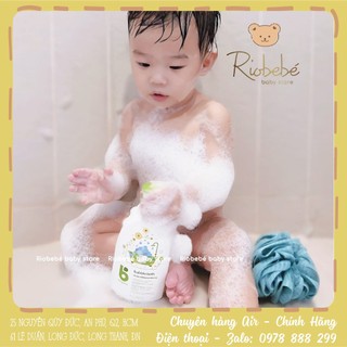 Sữa tắm tạo bọt Babyganics Bubble Bath