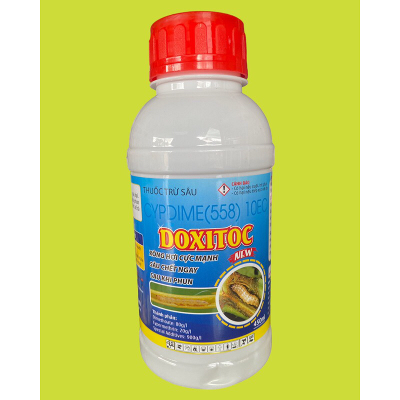 Sâu Đục Thân DOXITOC 10EC “Mới”(Chai 450ml) Sâu đục thân, Bọ Trĩ, Rầy, Rệp, Bọ xít