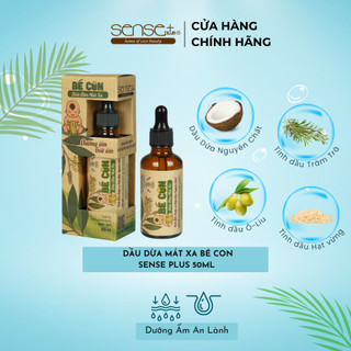 Dầu Dừa Mát Xa Bé Con Baby Coco Massage Oil Sense+ (50ml)