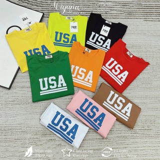 Áo thun cotton thái nữ form vừa vải thái xịn đẹp chất cotton êm mịn mát shop yuna mã usa