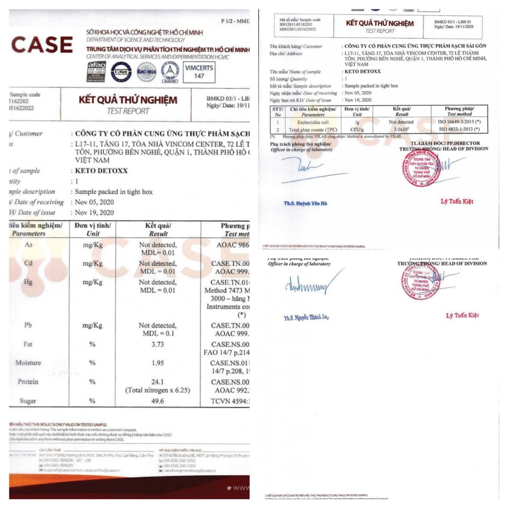 KETO DETOX - GIẢM CÂN SIÊU NHANH - SINH TỐ DINH DƯỠNG SẤY KHÔ