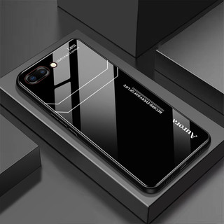 Ốp Lưng OPPO A3s, A12E, A5 Mặt kính gương sáng bóng cao cấp