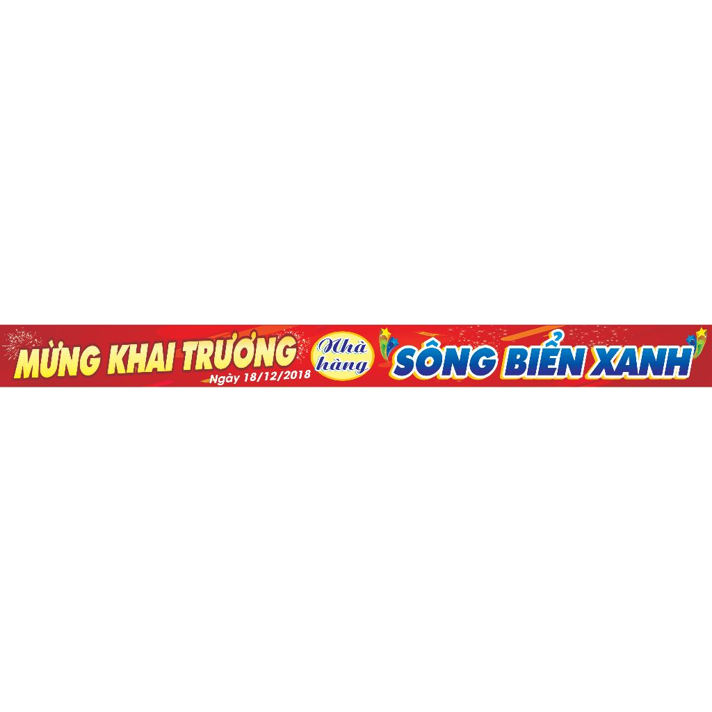 In Bạt Chống Nước - Băng Rôn Khai Trương - Nhiều Kích Thước Theo Yêu Cầu Decalshop.saigon