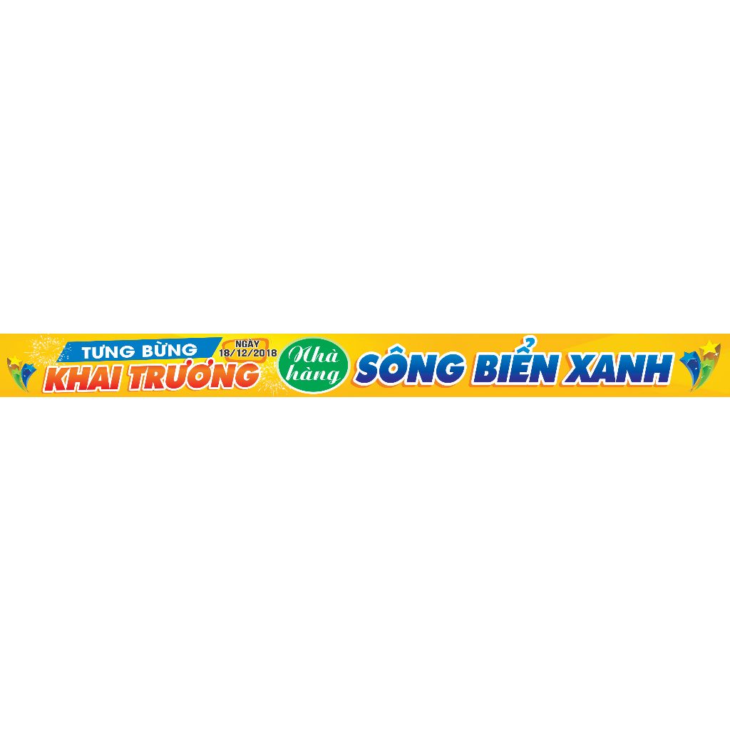 In Bạt Chống Nước - Băng Rôn Khai Trương - Nhiều Kích Thước Theo Yêu Cầu Decalshop.saigon