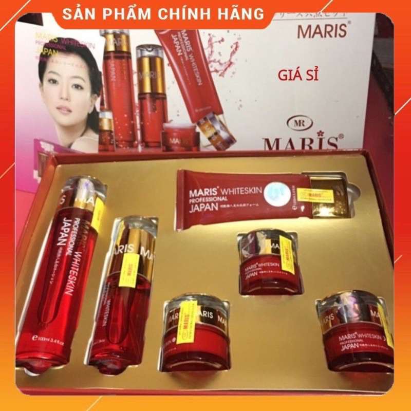 Bộ Mỹ Phẩm MARTIS Hanrunxuelianxiu Hàn Quốc  6 in 1 Mờ Nám Trắng Da