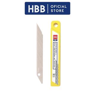 Lưỡi dao rọc giấy mini Deli 2012 - 10 lưỡi / hộp - SK5 - lưỡi dao rọc giấy cao cấp - HBB STORE