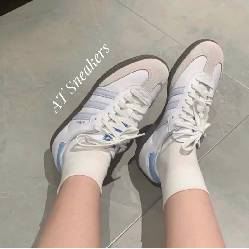 Giày Adidas Samba Baby Blue