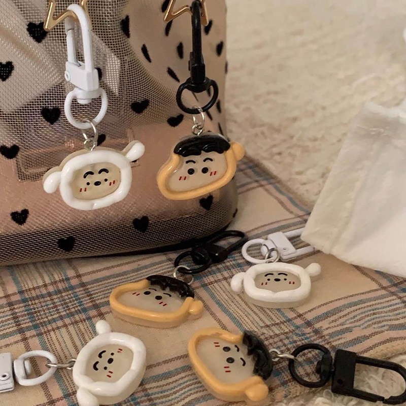 Ball💜Móc Khóa Hình Cậu Bé Bút Chì Shin Dễ Thương Mới