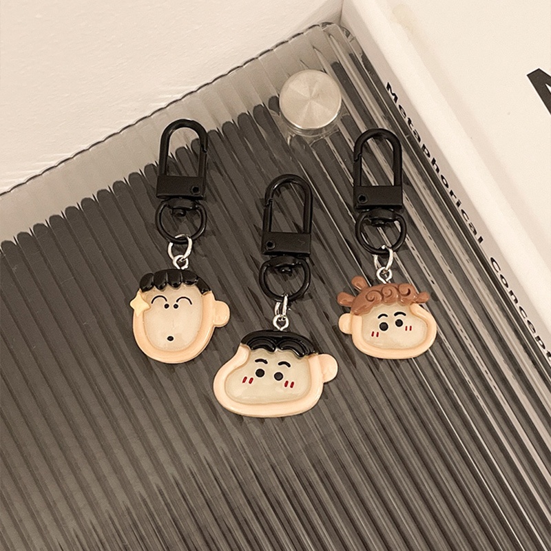 Ball💜Móc Khóa Hình Cậu Bé Bút Chì Shin Dễ Thương Mới