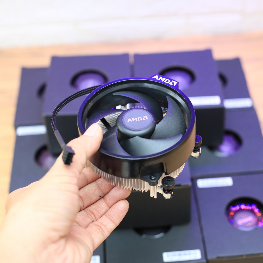 Tản nhiệt khí AMD Wraith Steath AM4 Zin 100% Chính Hãng Tháo Box