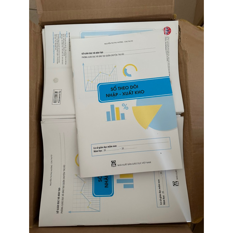 Vở theo dõi trẻ và vở kiểm thực 3 bước