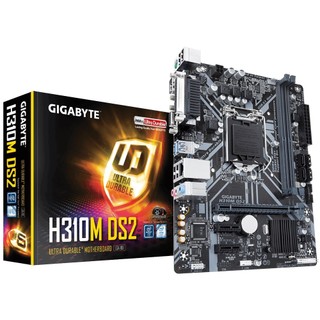 Main Gigabyte H310M-DS2  (Chipset Intel H310/ Socket LGA1151/ VGA onboard) Nhập Khẩu