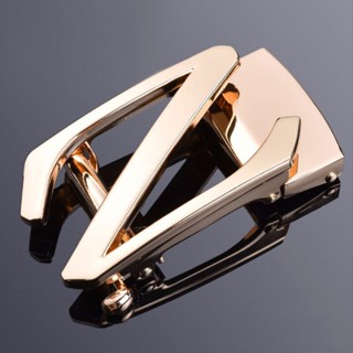 [Size 3.6cm]-Đầu Khóa Thắt Lưng Nam Cao Cấp Chữ Z/Mặt Thắt Lưng Khóa Tự Động, Màu Đen/Xám/Trắng-DKTL-01