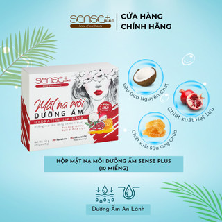 HỘP 10 MẶT NẠ MÔI SENSE PLUS DƯỠNG ẨM CHO MÔI 5G x 10