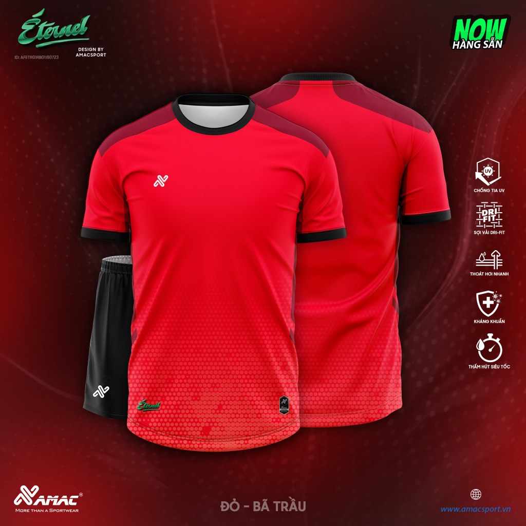 Áo bóng đá thể thao Amac  Éternel