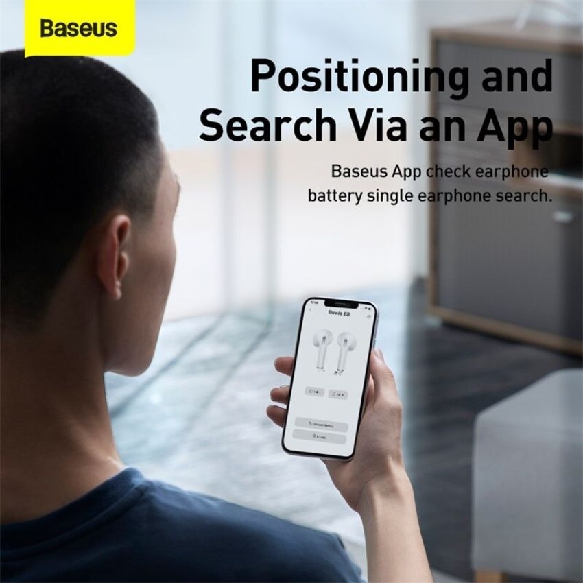 Tai nghe Bluetooth Baseus Bowie Series E8 TWS True Wireless Earbuds (Super Fast charge, Nearly No-delay & HD Stereo Gami