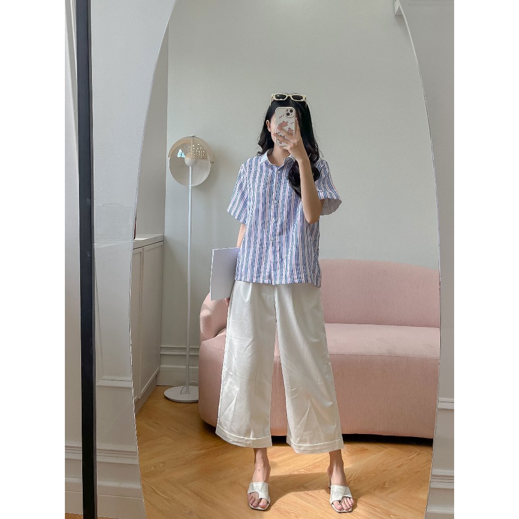 SODA POP - Mini Stripe Shirt - Sơ mi kẻ sọc