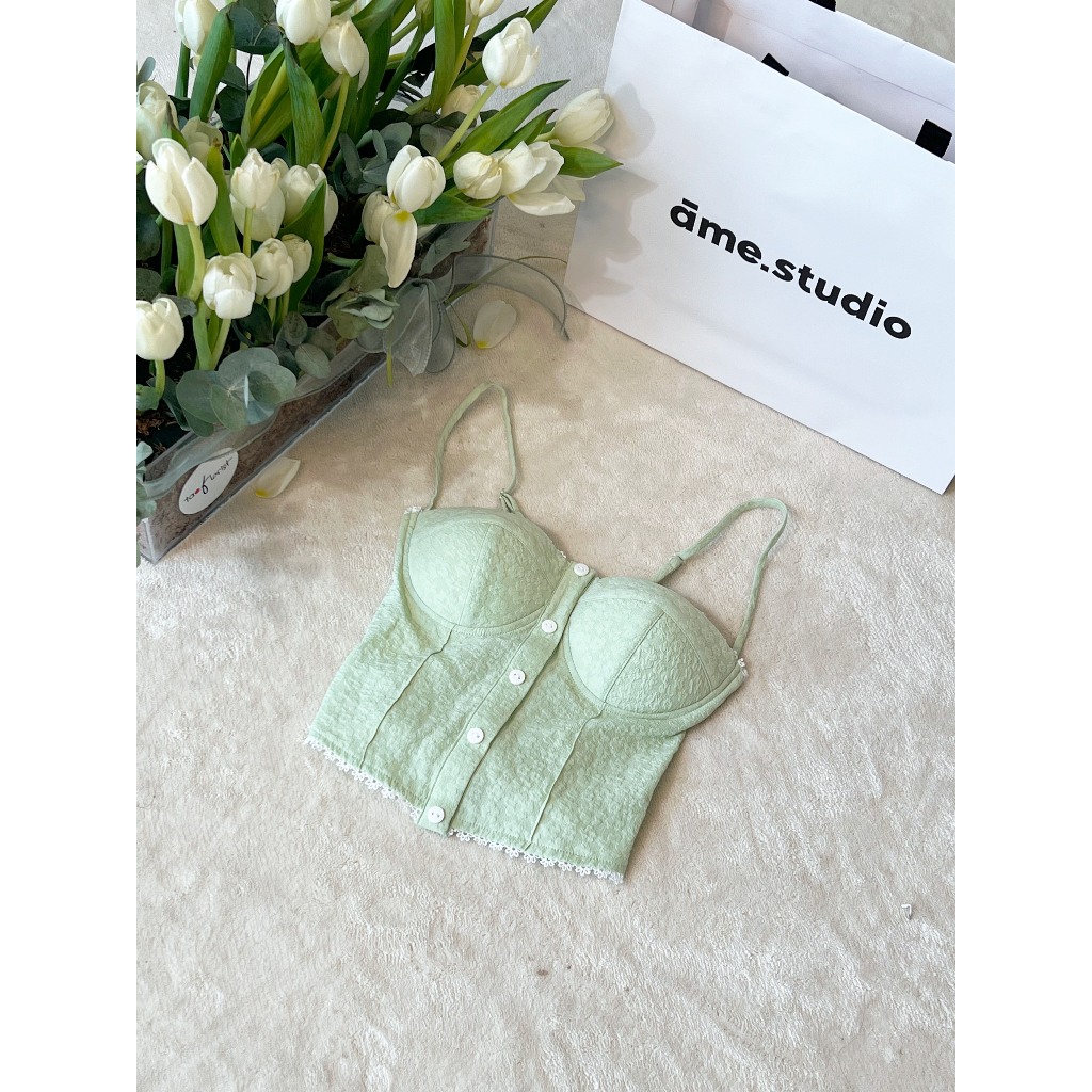 ÂME.STUDIO | Áo hai dây croptop - Mira Croptop