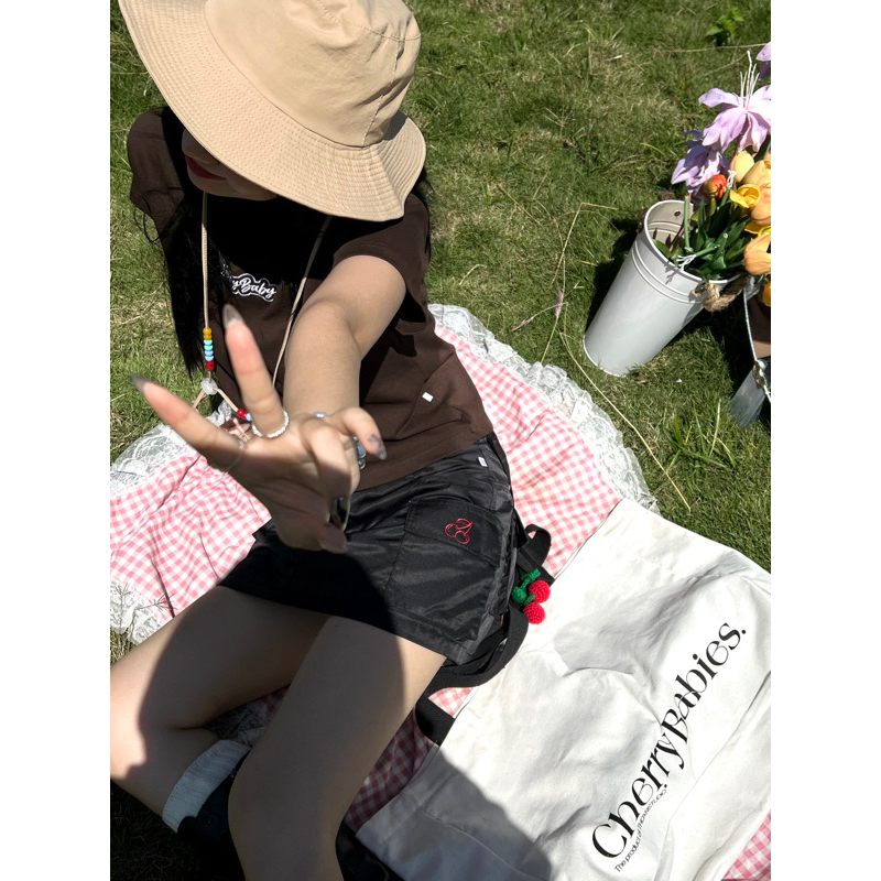 Túi Canvas Cherry Babies