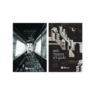 Sách - combo ngôi nhà kỳ quái + bức tranh kỳ quái - hh