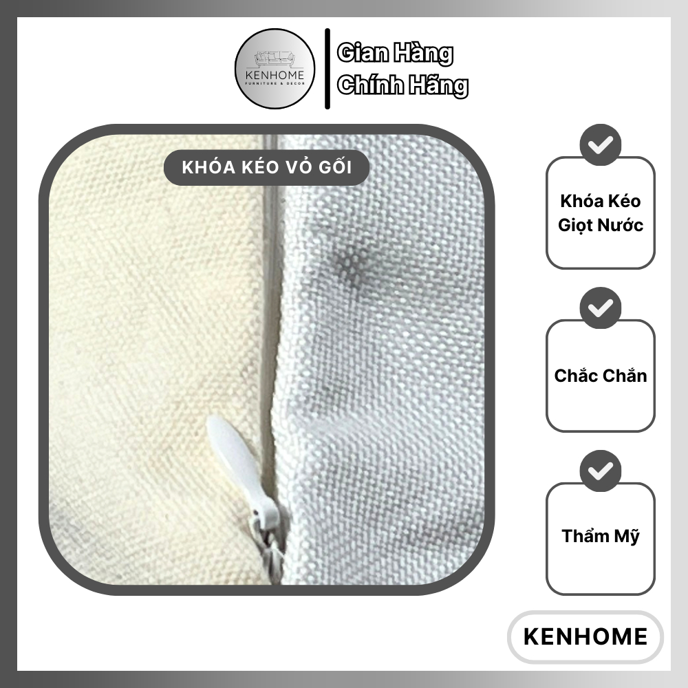 Gối Sofa Họa Tiết Cổ Điển Hình Chim, Gối Tựa Lưng Sofa Decor Phòng Khách, Khách Sạn Vintage, Size 45X45cm, KENHOME