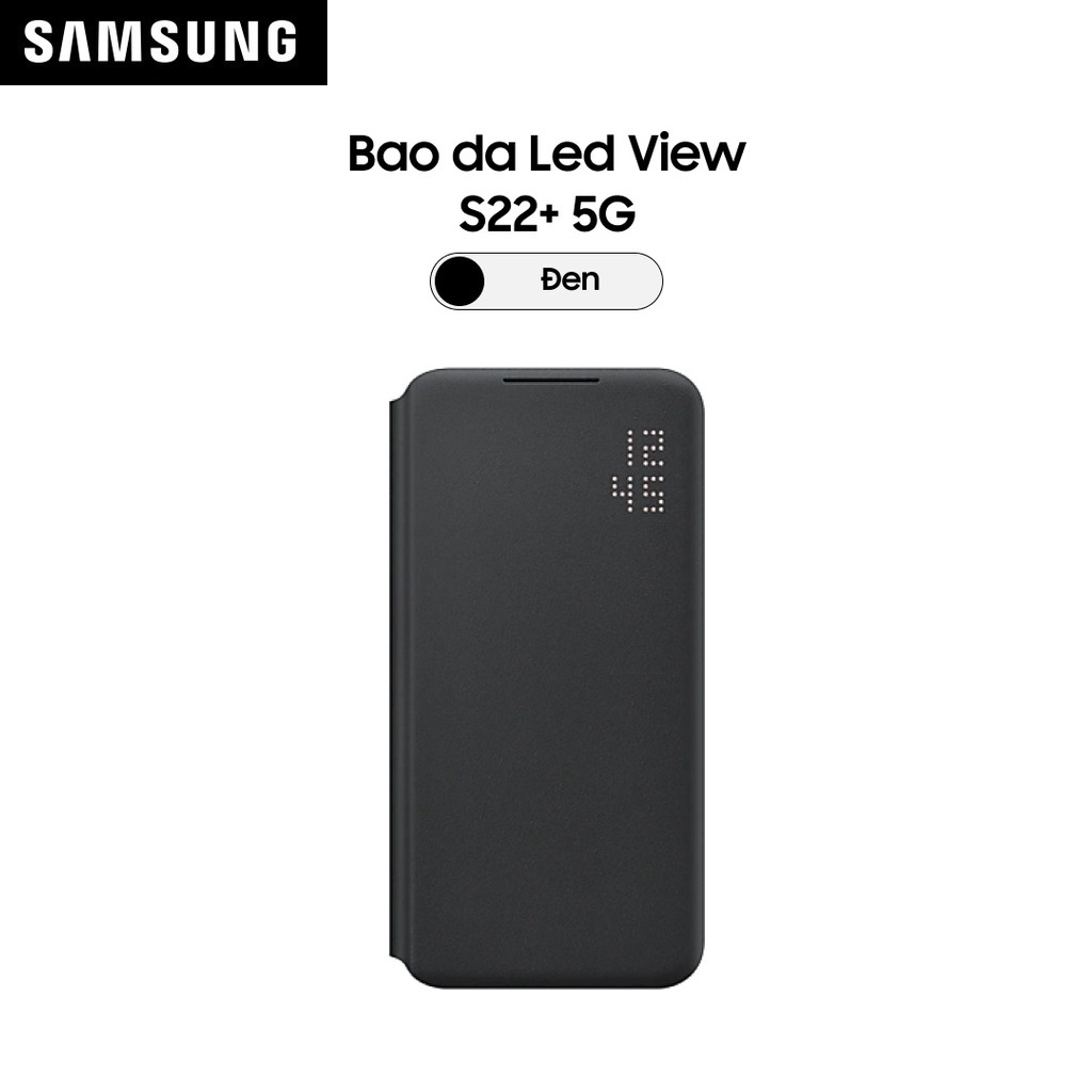 Bao da Smart LED View Samsung Galaxy S22 Plus 5G (EF-NS906) - Hàng Chính Hãng