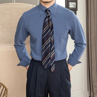  Áo Sơ Mi Nam Dài Tay Cao Cấp Harold Dáng Cổ Point Vải Sen Công Sở, Thấm Hút Mồ Hôi, Chống Nhăn, Slimfit Tôn Dáng