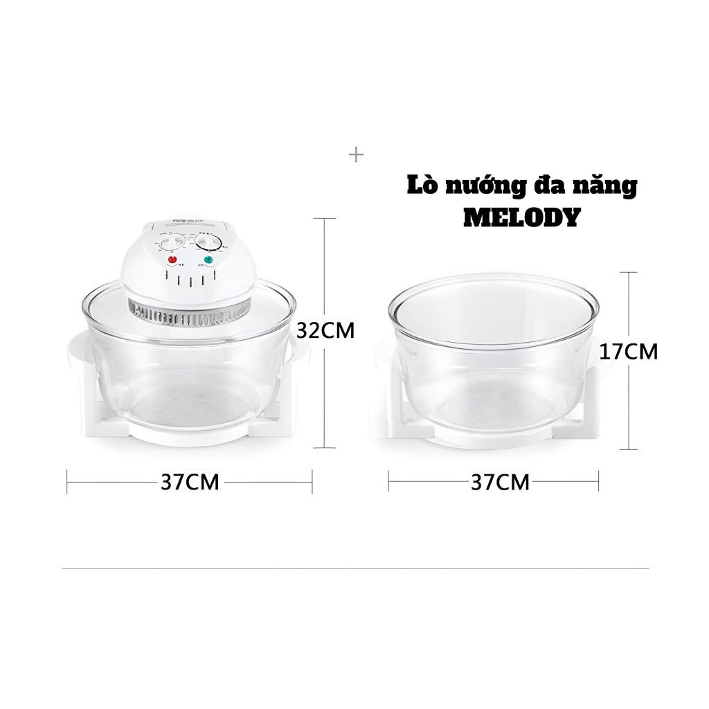 Lò nướng đa năng thương hiệu Melody. MLD-88   Bảo hành 12 tháng